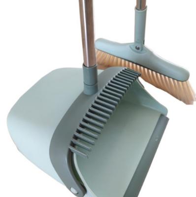 China New the rotating and windproof style windproof and can be rotated clean set of broom and dustpan for sale