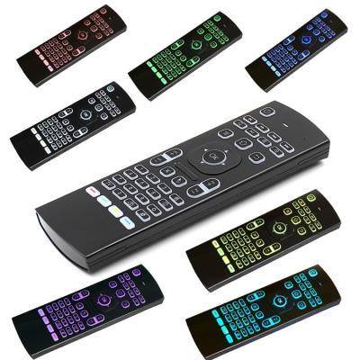 China Smart Home Appliances Mini Keyboard MX3 Air Mouse Black 2.4g Wireless Remote Control Wireless Keyboard en venta