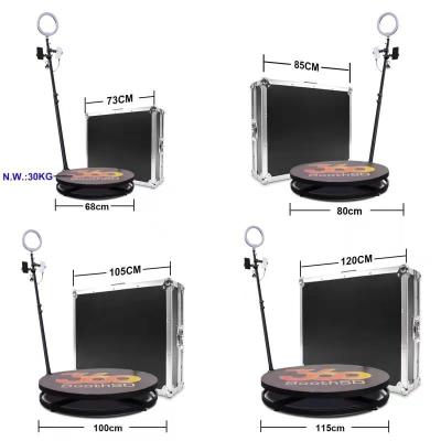 中国 Wedding/Party 360 Degree Photo Booth Portable Selfie Platform Photobooth Auto Rotating 360 Photo Booth 販売のため