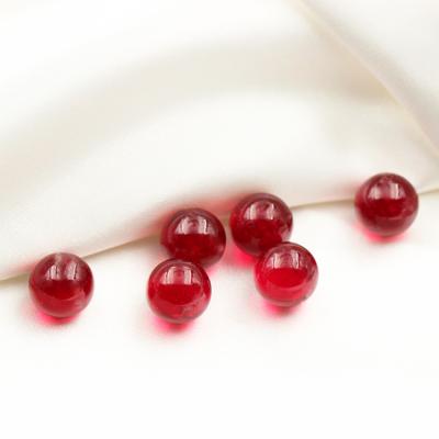 China Jewelry Making Wholesale #5 Ruby Sphere Red 3mm, 4mm, 5mm, Fine Corundum Ruby Bead of 6mm Loose Gemstone Jewelry for sale