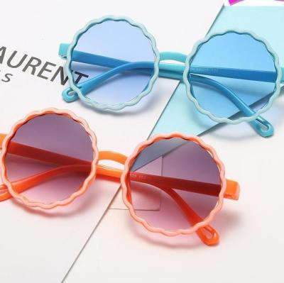 China 2022 Cute Fashion Sunglasses Gafas de sol Children's Flowers Shading Sun Glasses Children's Sunglasses Sun Glasses for sale