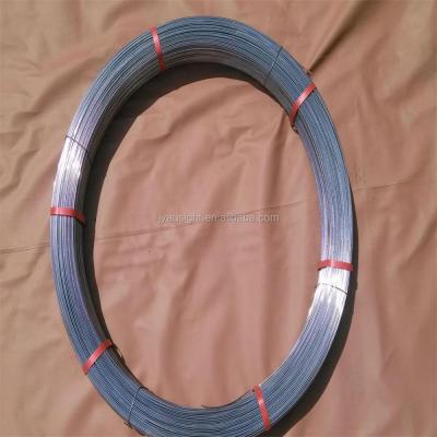 China Construction galvanized 17/15 oval steel wire for agricultural fencing. for sale