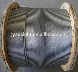 China Rope Galvanized Steel Wire Rope 0.5mm for sale