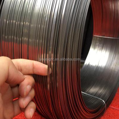 China Industry Factory Direct Sale 1mm SUS 316 Flat Wire for sale