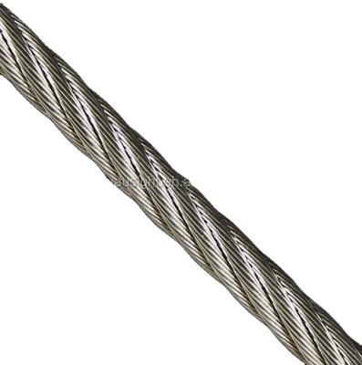 China Rope Oil Coated Ungalvanized Steel Wire Rope For Cable Car / Ski Lift for sale