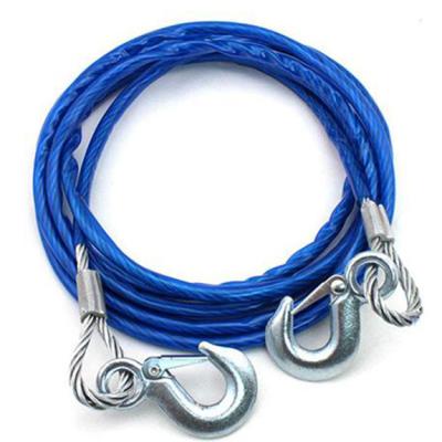 China Rope 7x7 / 7x19 Nylon / Colored PVC Coated Galvanized Steel Cable For Dog Leash for sale