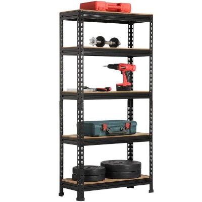 China Durable Heavy Duty Metal Storage Shelving Racks Unit Goods Shelf Rivet Shelving Cheap Shelving for sale