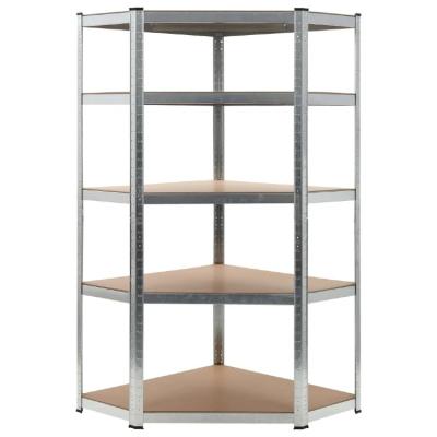 China China Factory Price Sustainable 5 Tier Wall Mount Corner Shelves Corner Cabinets Shelves Corner Storage Rack Shelves for sale