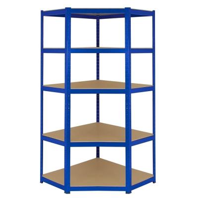 China Sustainable Reliable Quality Radial Corner Shelves For Large Wall Corner Shelves For Home Boltless Corner Shelving for sale