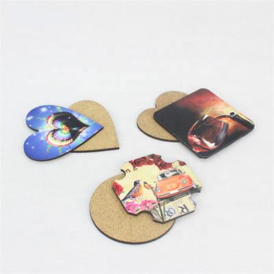 China Sustainable Formaldehyde Free Wholesale Custom Soft Wooden Coasters For Beverage for sale