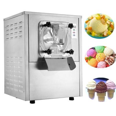 China Snack Factory Frozen Hard Ice Cream Machine 3000r/min Mix Flavors Yogurt Milk Maker for sale