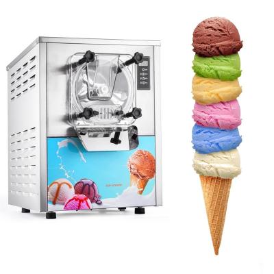 China Snack Factory Ice Cream Machine Commercial Hard Batch Ice Cream Freezer Gelato Freezer for sale