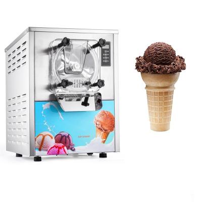 China Snack Factory Hard Ball Gelato Ice Cream Making Maker Machine / Hard Ice Cream Maker for sale