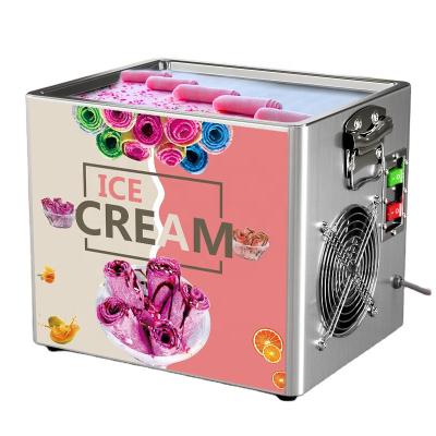 China Bakery CE FCC Good Quality FCC Good Quality Serve Mini Ice Cream Machine Fried Pan Fried Ice Cream Machine Mini Fried Ice Cream Machine for sale