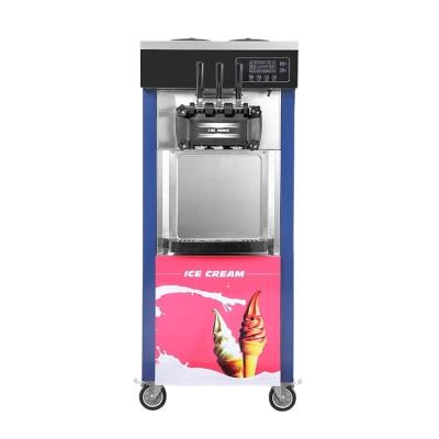 China Factory JY8226 European Style Commercial Floor Type Soft Serve Ice Cream Snack Machine Shackle for sale