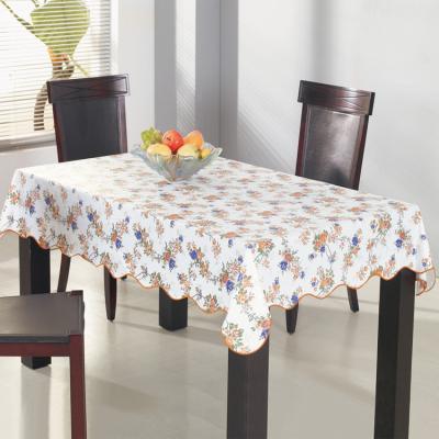 China Unique Quality Custom Printing Roll Waterproof Tablecloth Guaranteed Plastic Tablecloth for sale