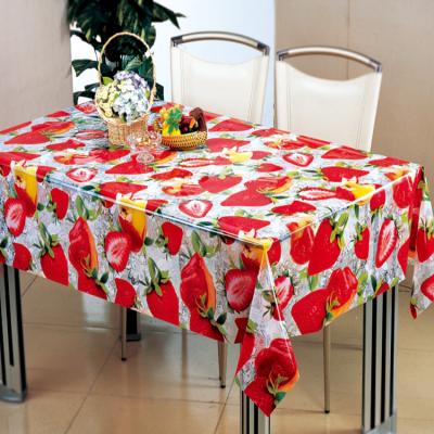 China Waterproof Transparent PVC Printing Tablecloth Roll Clear PVC Printing Tablecloth for sale