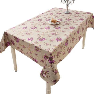 China PVC waterproof printing with embossed fabric rose gold sequin tablecloth fabric in pink roll tablecloth factory for sale