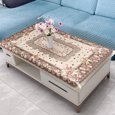 China Various digital block printing tablecloth 90*150cm waterproof factory manufacture for sale