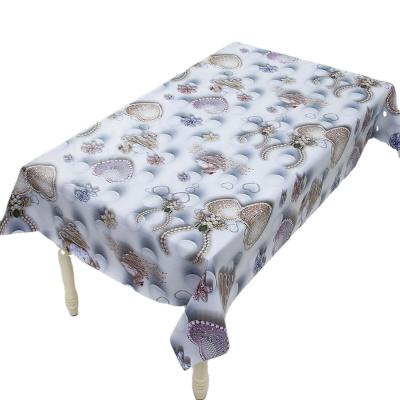 China Various Waterproof Promotional Goods Using Fine Quality Floral Party Tablecloth Fabric for sale