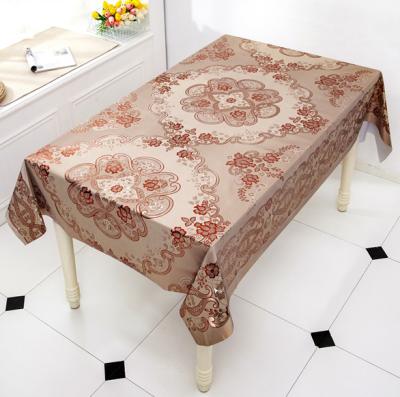 China New Product Hot Selling High Quality Non Woven Fabric Tablecloth PVC Non Woven Roll Waterproof for sale