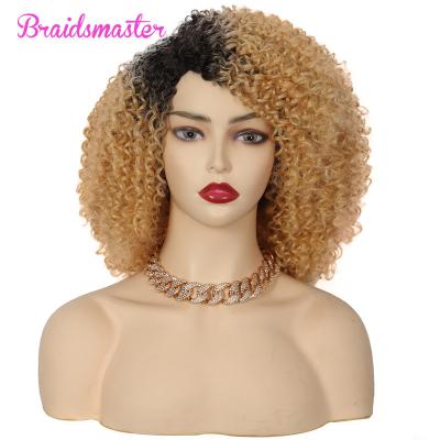 China Wholesale 100% Synthetic Factory Color Brazilian Bob Lace Curly Short Bob Wigs Hair for sale