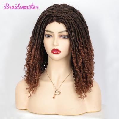 China Straight passion twist crochet 18 inch braiding wigFor women synthetic crochet braid hair wholesale for sale