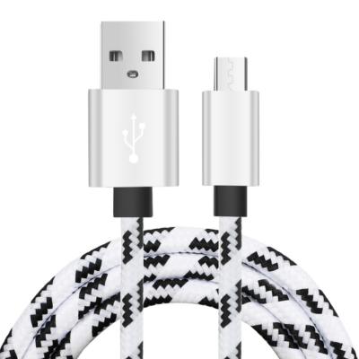 China 1m 2m 3m USB C Cable Alloy Braided Charging Micro USB Data Cable Nylon 3m Cable Wholesale 1m 2m Cable for sale