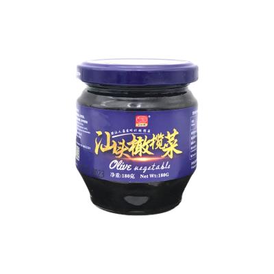 China Wholesale Local PRESERVED Pickled Garnish 180g*48cans/ctn Olive Vegetable 180g-Preserved Olive for sale