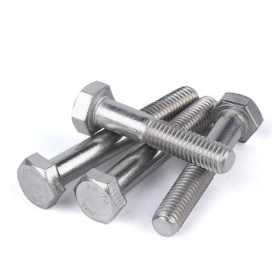 China Hot Sales Hardware Fasteners Stainless Steel Hex Construction Bolt And Nut for sale