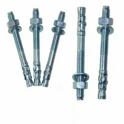 China High Quality Carbon Steel Wedge Steel Anchor Bolt Customized Sizes for sale