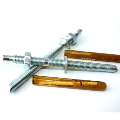 China Steel Heavy Duty Chemical Stud Wedge Expansion Anchor Bolt Chemical Anchor Bolt for sale