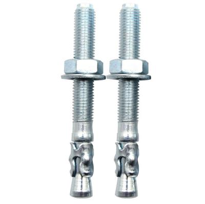 China Carbon Steel Wedge Anchor Expansion Anchor Bolt Galvanized Steel Anchor Bolt for sale