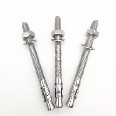 China Good price ss304ss316 stainless steel steel wedge anchor expansion anchor bolts by bolt for sale