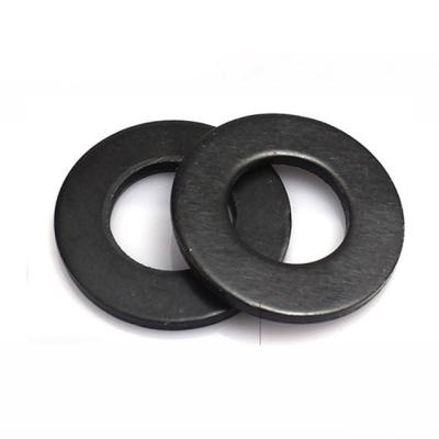 China Steel 8.8 DIN125 DIN6916 DIN9021 DIN127 Black Flat Washers for sale