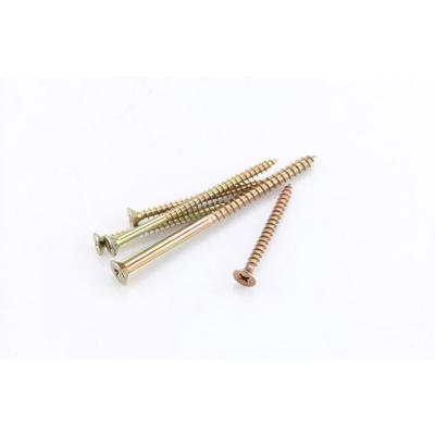 China Pan China Factory Galvanized Countersunk Self Tapping Fiberboard Flat Head Nails for sale