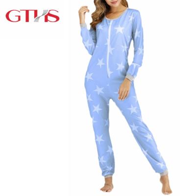 China QUICK DRY Floral Home Geometric Print Polyester Onesies Onesies Fleece Long Sleeve for sale