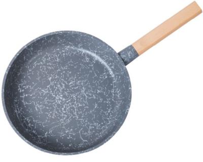 China Hot Sale New Design Flower 2022 Durable Durable SIRO Colorful Non-stick Coating Aluminum Frying Pan for sale