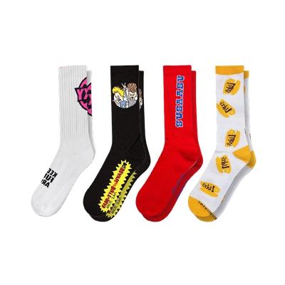 China New Design Color Logo Customizable Metal Custom Grip Funny Breathable Men Sports Socks Antibacterial for sale