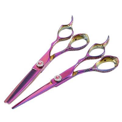 China Cutting Scissors 6Inch 440C Professional Stainless Steel Scissors For Barber Hair Cutting Scissors for sale