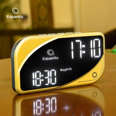 China Equantu APP digital quran mp3 speaker al islamic control radio al harameen alarm clock Quran azan players for sale