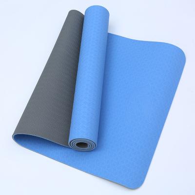 China Wholesale Thick Cheap Yoga Mat With Straps Custom Tube Yoga Mat Recycled Logo Large for sale