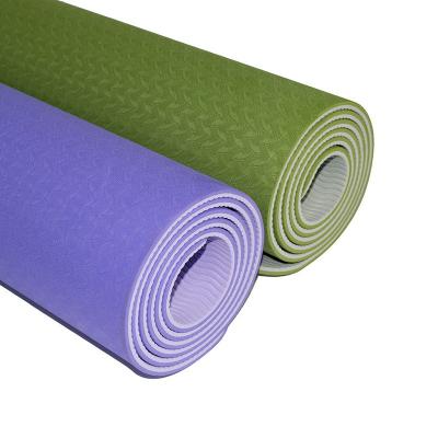 China Outdoor Custom Thick Yoga Mat Set Unisex Fitness Exercise Yoga Mat Yoga Mat for sale