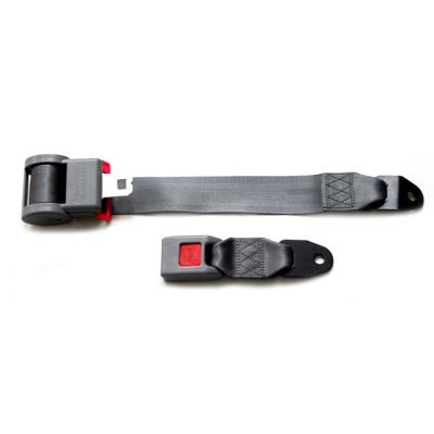 China Custom Logo Webbing Automatic Bus Eco-friendly 2 Point Seat Belt Safety For Car for sale