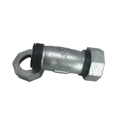 China GI Cast Iron Pipe Fitting Malleable Iron Gas Joined Pipe Fittings With High Pressure for sale