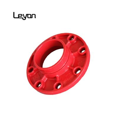 China Ductile Iron 90 Degree Double Bend Pipe Fittings Flanged Grooved Steam Iron Pipe Fittings for sale