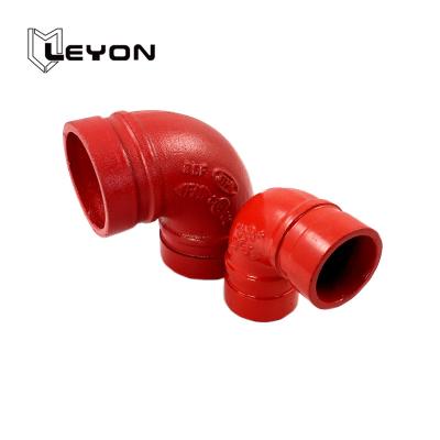 China Sanitary Steam Fire Protection Malleable Iron Pipe Fittings Bond 90 Elbow for sale