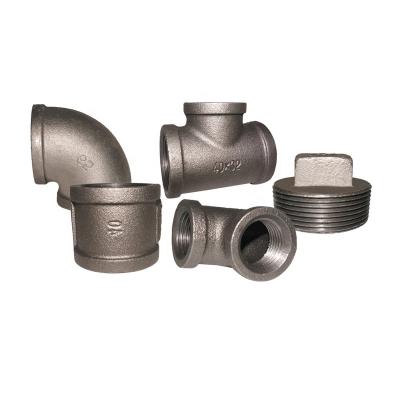 China Steam Plumbing Fittings Black Iron NPT BSP Wire For Connecting System Air Gas Pipe Fitting for sale