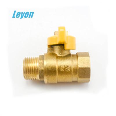 China General BSP NPT Male And Female Brass Fittings LPG Valves And Diesel Oil for sale