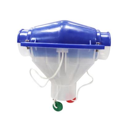 China Hog System 60mm 75mm Automatic Pull-Wire T-Switch Pig Drop Feeders For Automatic Feeding Line System Conveyor Hog Farm Pipes for sale